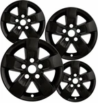 Set Of 4 Gloss Black 17 Inch Impostor Wheel Skins For 13-18 Ram 1500 Rim Covers New. Price: $84.95.