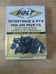 Bolt Motorcycle Hardware 2005-7SRIV M7 Push Pry Rivets 10 Pk (12A4) New. Price: $9.00.