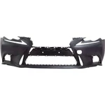 Sherman 3316D-87-0 Front Bumper Cover Primed For 2014-2016 Lexus IS350 New. Price: $266.45.