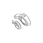Sram, Twist Grip Cover For XX1 Eagle, 11.7018.061.010 New. Price: $30.67.