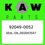 92049-0052 Kawasaki SEAL-OIL,DD20X35X7 920490052, New Genuine Oem Part. Price: $16.87.