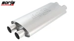 Borla Proxs 2.25-INCH Dual Inlet/outlet Reversible Muffler W/ X-pipe Universal New. Price: $267.99.