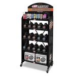 Maxima V-twin Floor Display Large Metal Shelf For Powersports Equipment Used. Price: $291.55.