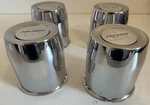 (4) Procomp Chrome Center Caps 3.3 Inch Diameter For Jeep Truck & Trailer Wheels New. Price: $49.95.