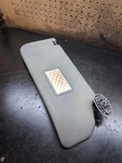 Grey Right Passenger Sun Visor Fits 2011-2016 Ford F250 F350 E92 Used. Price: $46.67.