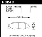 Hawk Hp Plus Disc Brake Pad P/n HB248N.650 New. Price: $170.99.