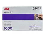 3M Wetordry Abrasive Sandpaper Sheet (02021, 2021), 1000 Grit, 50 Count New. Price: $37.99.