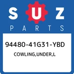94480-41G31-YBD Suzuki Cowling,under,l 9448041G31YBD, New Genuine Oem Part. Price: $1092.56.