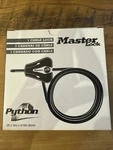 Master Lock Python Adjustable 6' Cable W/ Keys Model 8419KA4534 New In Box. Price: $19.99.