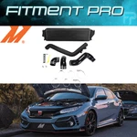Mishimoto MMINT-CTR-17KBKWBK Black Intercooler Kit For 17-21 Honda Civic Type New. Price: $1199.95.