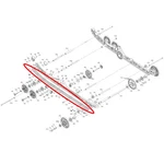 Ski-doo New Oem Black Slider Shoe 137", 503196283. Price: $35.07.
