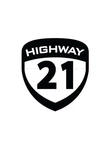 Highway 21 Shield Die Cut Sticker 3.75" X 4.125" 50PKS. Price: $77.99.