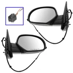 Door Mirror Set-power Heated Manual-folding Chrome 2 Piece Trq New. Price: $123.95.