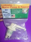 Zebra Rv R3700CW Dual Flow Water Pump And Faucet-colonial White New. Price: $50.00.