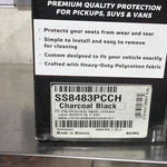 Covercraft Seatsaver Covers SS8483PCCH - Charcoal Black New. Price: $200.00.