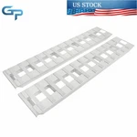 6000LBS 80" X 15" Aluminum Trailer Ramps For Car Atv Truck Auto & Hook Ends 2PC New. Price: $219.26.