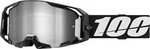 100% Armatic Motocross Goggles Black Silver Mirror Lens Premium Mx New. Price: $122.67.