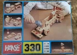 Vintage Hanse TEC2 330 Wooden Construction Sets. Made Denmark Used. Price: $29.00.