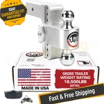 Weigh Safe CTB6-2.5 Adjustable Deg 6" 180 Hitch Ball Mount With 2.5" Shaft New. Price: $271.03.
