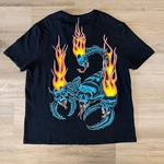 Allsaints Men Black Stinger Shirt Size Large Scorpion Graphic Quiet Luxury Tee Pre-owned. Price: $45.00.