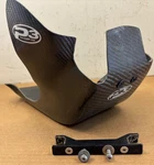 P3 Carbon Fiber Skid Plate 301095 2023-2026 Ktm Husky 250 350 Sxf Xcf Black Used. Price: $119.20.