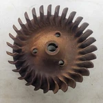 Wisconsin BA-48A VF4D VE4D VH4D Engine Flywheel Blower Fan No Ring Gear Hand Used. Price: $104.85.