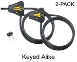 Master (2) Trail Camera Python Adjustable Cable Locks #8419KA-2 New. Price: $48.90.