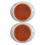 All Star Truck Parts Amber/red 3'' Round Reflector With Aluminum Base Screw New. Price: $13.55.