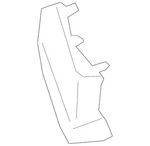 Genuine Mazda Bumper Cover Spacer Panel BDHW-50-C11 New. Price: $72.69.
