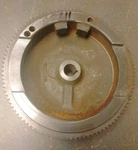 Vintage Tecumseh 30811 Points Ignition Flywheel W/ Ring Gear H60 H70 610694A Used. Price: $96.30.