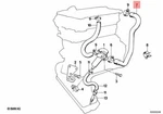 Genuine Engine Crankcase Hose Line Bmw M3 E30 320IS Cabrio Coupe 11151310814 New. Price: $67.33.