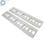 6500LBS 72" X 14" Aluminum Trailer Ramps For Car Atv Truck Auto & Hook Ends 2PC New. Price: $210.60.