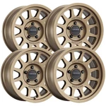 (set Of 4) Method MR703 Bead Grip 17X9 5X5" -12MM Bronze Wheels Rims 17" Inch New. Price: $1548.00.