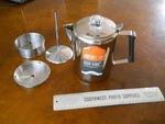 Gsi Outdoors Glacier Stainless 9 Cup Stove Top Percolator (new With Tags). Price: $34.95.