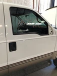 99-07 Ford F350 Super Duty Rh Right Rear Crew Cab Lariat 2 Tone White Tan Brown Used. Price: $881.09.