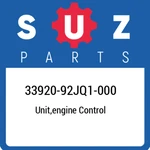 33920-92JQ1-000 Suzuki Unit,engine Control 3392092JQ1000, New Genuine Oem Part. Price: $1854.36.