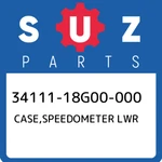 34111-18G00-000 Suzuki Case,speedometer Lwr 3411118G00000, New Genuine Oem Part. Price: $74.68.