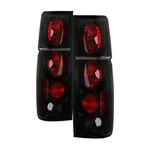 For Nissan Pickup 87-97 Driver & Passenger Side Black Red/smoke Euro Tail Lights New. Price: $72.20.
