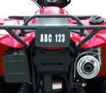 Quadboss Atv License Plate Kit - Black New. Price: $46.99.