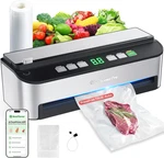 Pressfree True-auto Vacuum Sealer Machine, Beelicious 85KPA Fully Automatic 8-IN New. Price: $342.06.