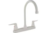 Valterra PF221204 Catalina Rv Kitchen Faucet White Hi-arc Spout Side Spray New. Price: $47.46.
