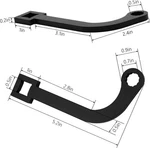 12MM&15MM Turbo Charger Bolt Wrench 9866B 9866A For Cummins Isb 5.9L 6.7L Diesel New. Price: $64.49.