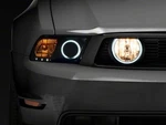 Raxiom Smoked Led Halo Fog Lights Fits 2005-2012 Ford Mustang Gt New. Price: $181.64.