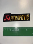 Embroidered Patch - Racing Exhaust Motorcycles/auto Slovenian Akrapovic New. Price: $5.99.