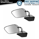 Mirror Stainless Steel Manual Driver Passenger Pair For Chevy Gmc Van G-series New. Price: $94.85.