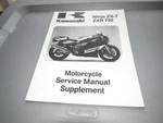 Nos Kawasaki Ninja ZX-7 Zxr 750 Owners Service Manual Supplement 99924-1126-51 Used. Price: $28.99.