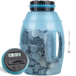 X-large Piggy Bank For Adults, Vcertcpl Digital Coin Counting With Lcd New. Price: $27.67.