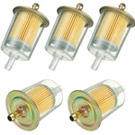 5PC 3/8" Fuel Filters Industrial High Performance Inline Gas Universal New. Price: $8.45.