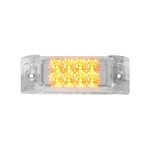 Amber/clear Rectangular Spyder Sealed Marker Light - 77661 Grand General New. Price: $25.49.