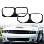 Lh & Rh Front Headlight Bezel Lamp Cover Trim Set-for 2015-2021 Dodge Challenger New. Price: $14.49.